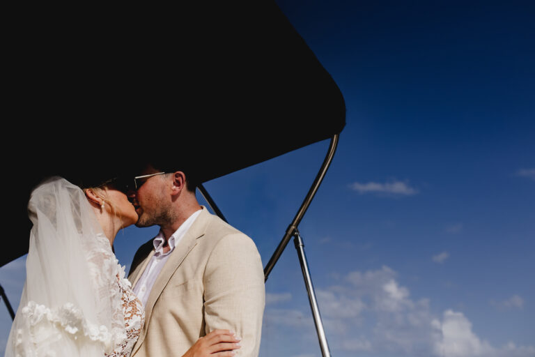 Jenna & William – Yacht wedding Playa del Carmen, Mexico